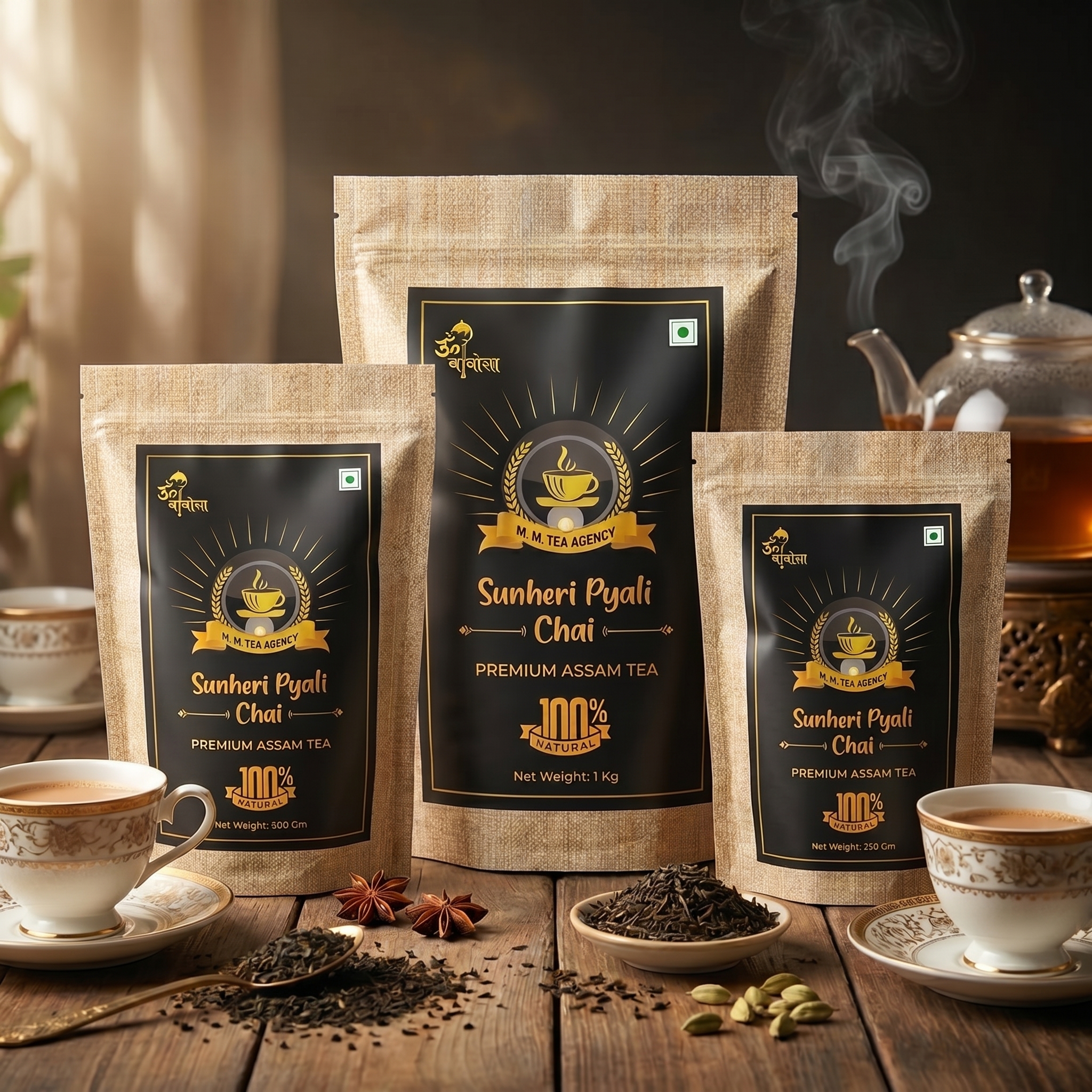 Sunheri Pyali Chai Premium Assam Tea Packs